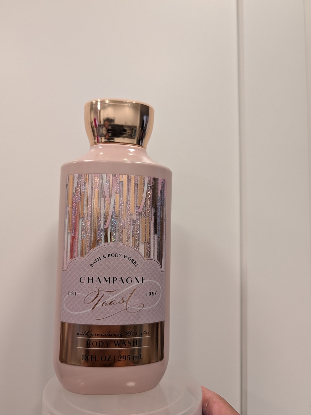 Bath & Body Works Champagne Toast Body Wash - Pink & Gold